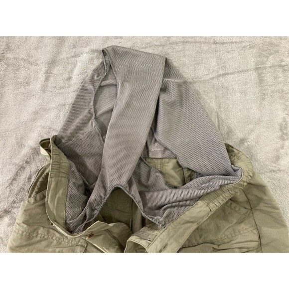 LL Bean Convertible Pants Men’s Large Reg Green Zip-Off Shorts Hiking Outdoors - Picture 8 of 15